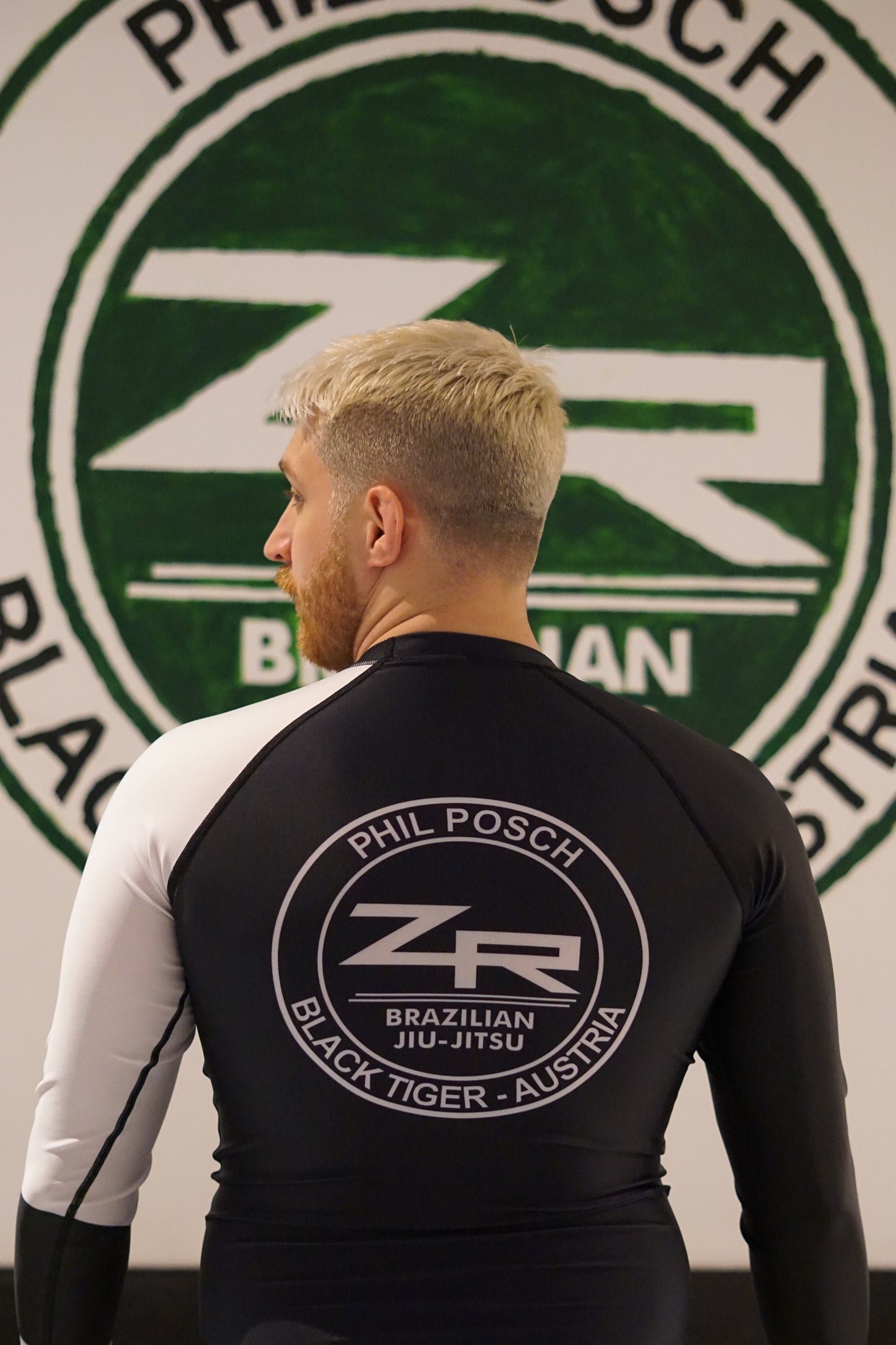 Black Tiger/ ZR Ranked BJJ Rashguard
