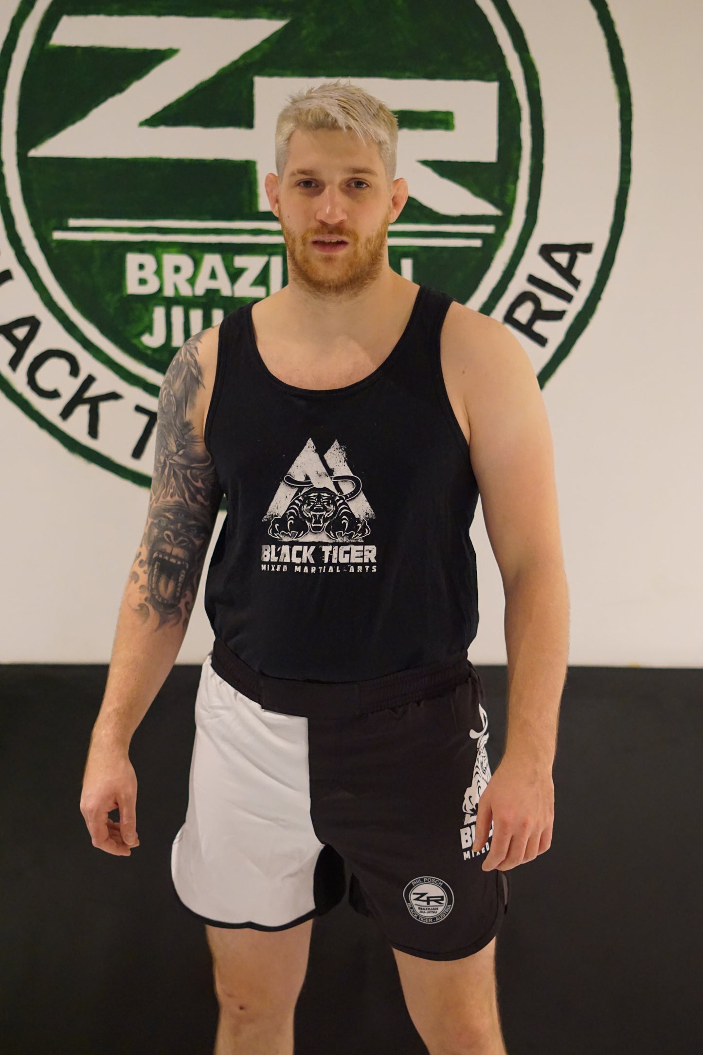 Black Tiger MMA Shorts