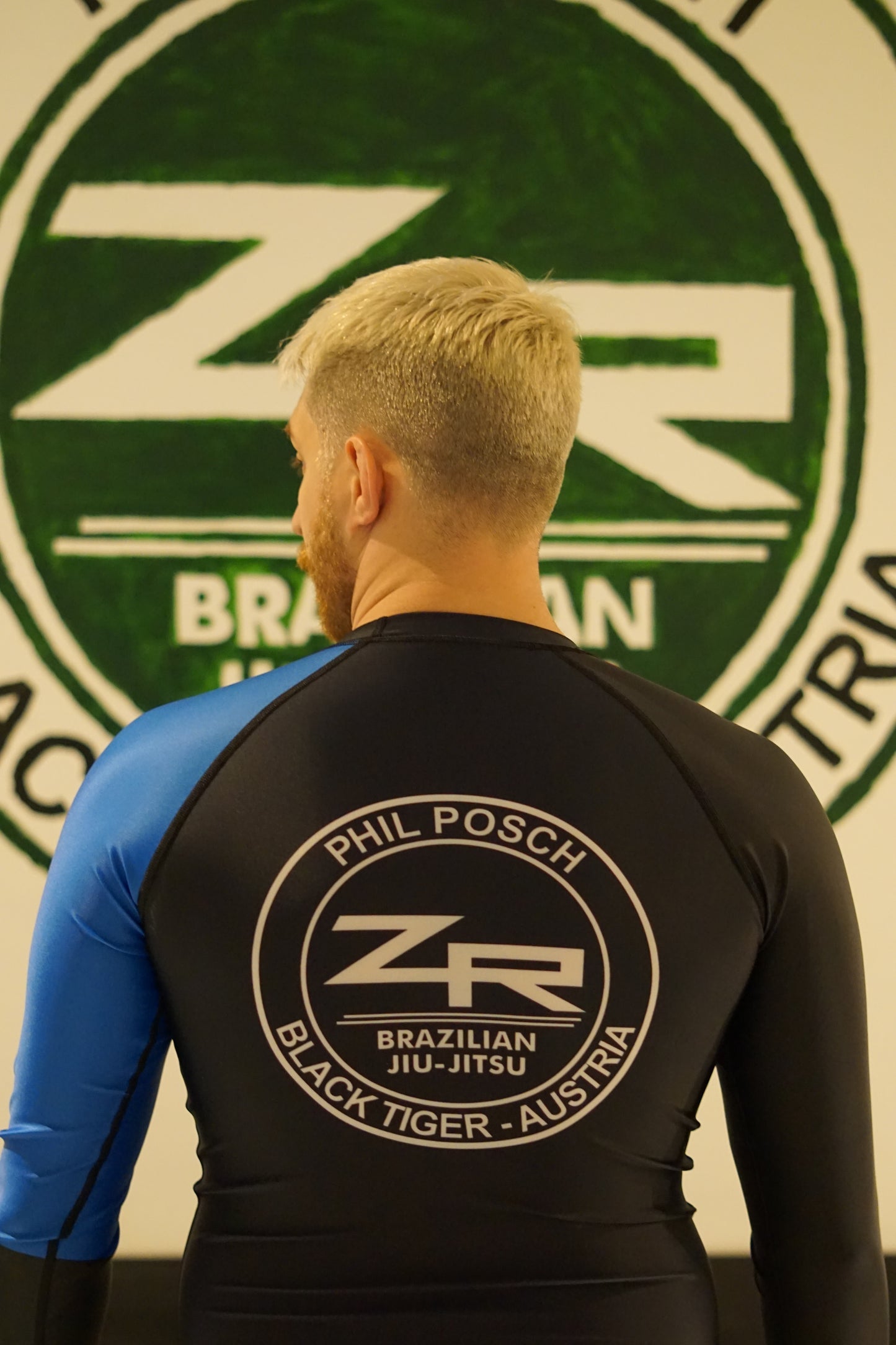 Black Tiger/ ZR Ranked BJJ Rashguard