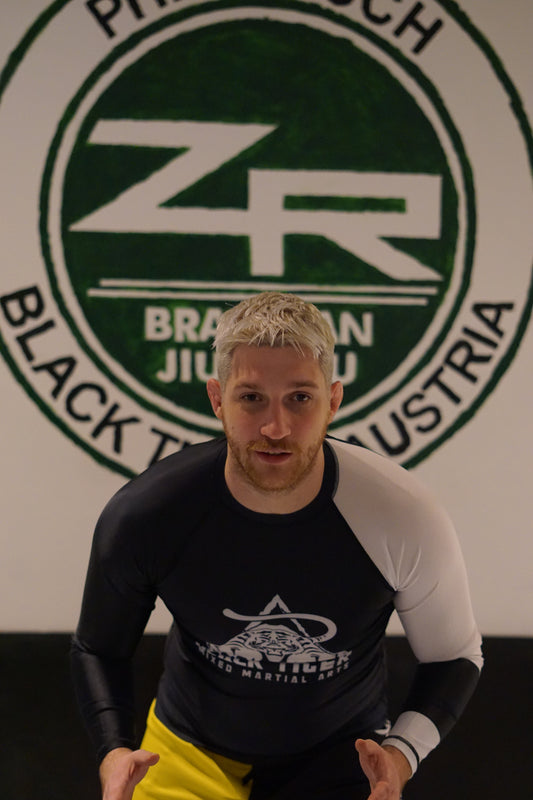 Black Tiger/ ZR Ranked BJJ Rashguard
